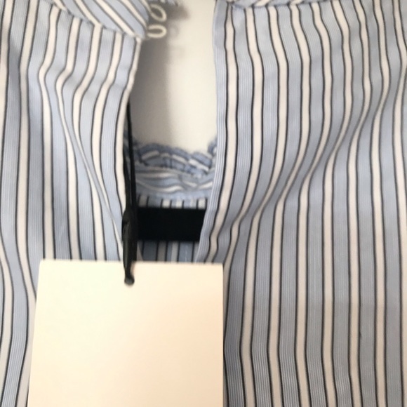 Cotton Striped Blouse - Picture 5 of 5